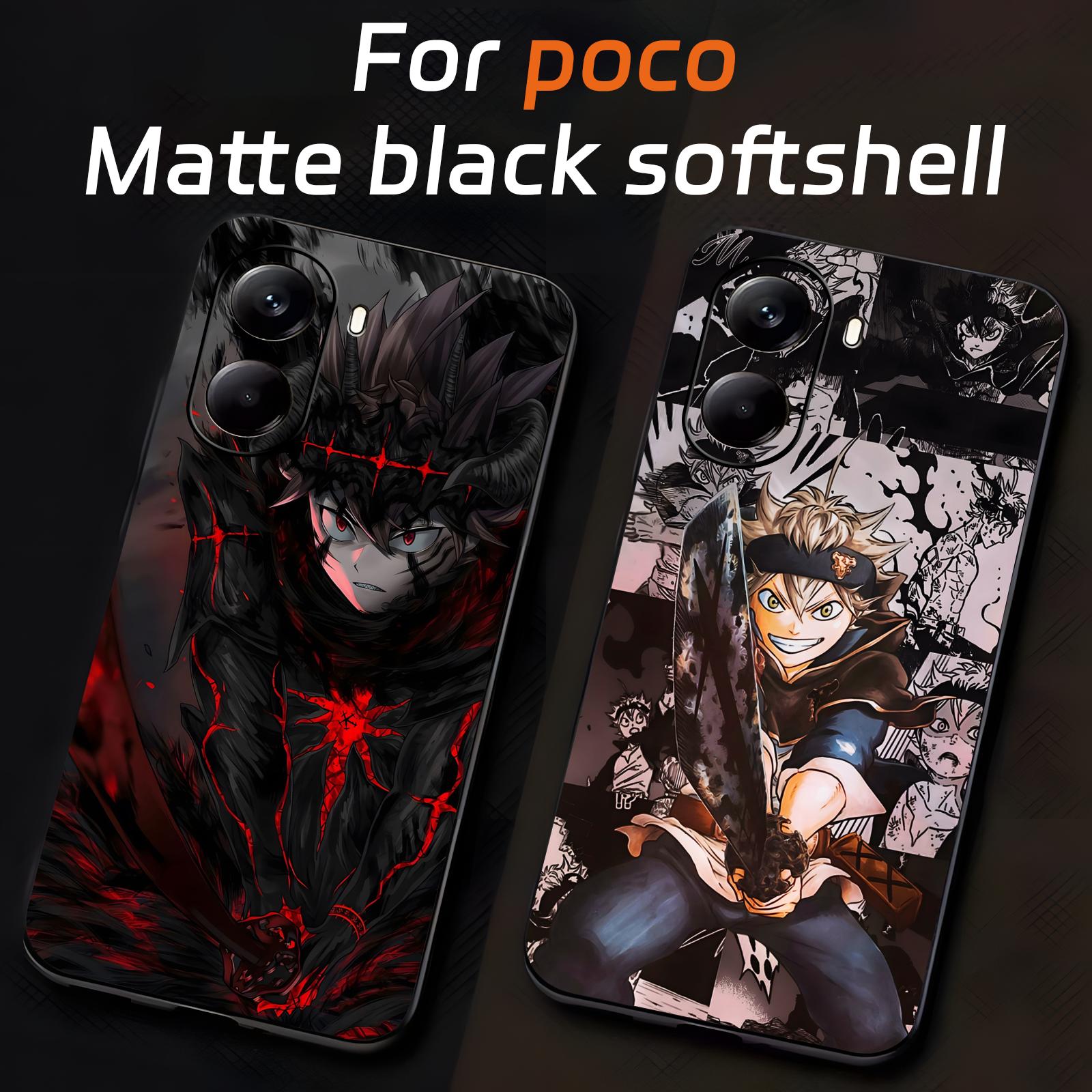 غطاء هاتف أنمي بلاك كلوفر لشاو - مراجعة Xiaomi Poco X6 وسعره