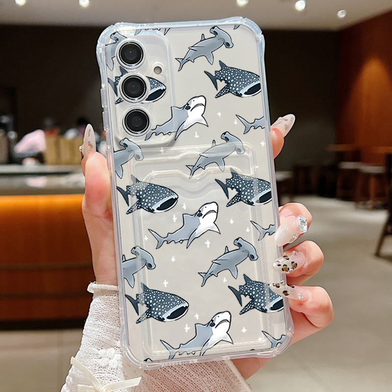 جراب هاتف بتصميم سمكة القرش له - مراجعة Samsung Galaxy A55 وسعره